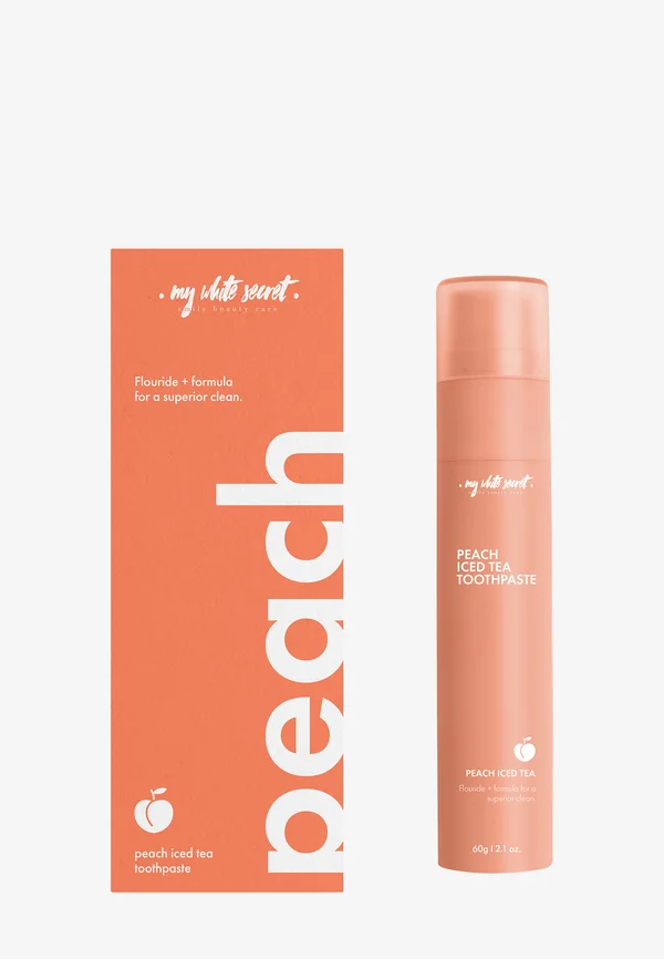 VEGAN FLAVOURED TOOTHPASTE - Toothpaste - peach