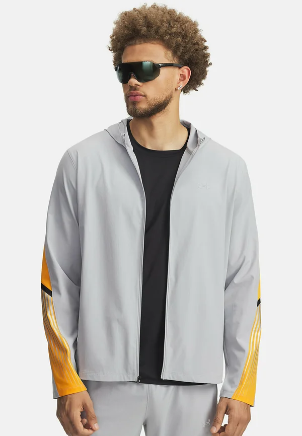 Velociti Storm - Running jacket - mod gray