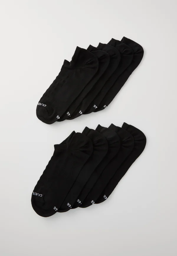 VENTILATION NO SHOW UNISEX 10 PACK - Socks - black