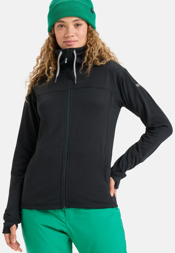 VERTERE FULL ZIP-FUNKTIONELLES MID-LAYER - Training jacket - black