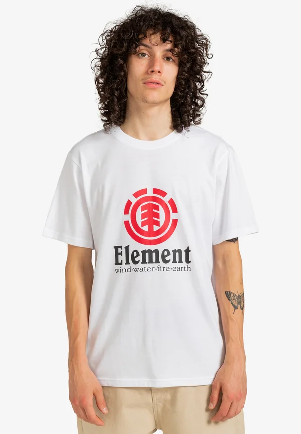 VERTICAL - Print T-shirt - optic white