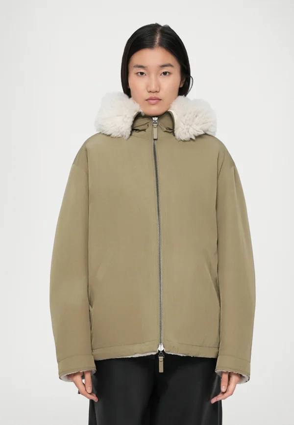 VESTE  - Winter jacket - schiste/ivoire