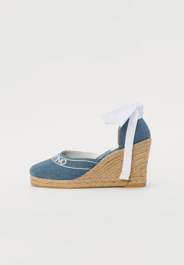VHLOE - Platform sandals - blue
