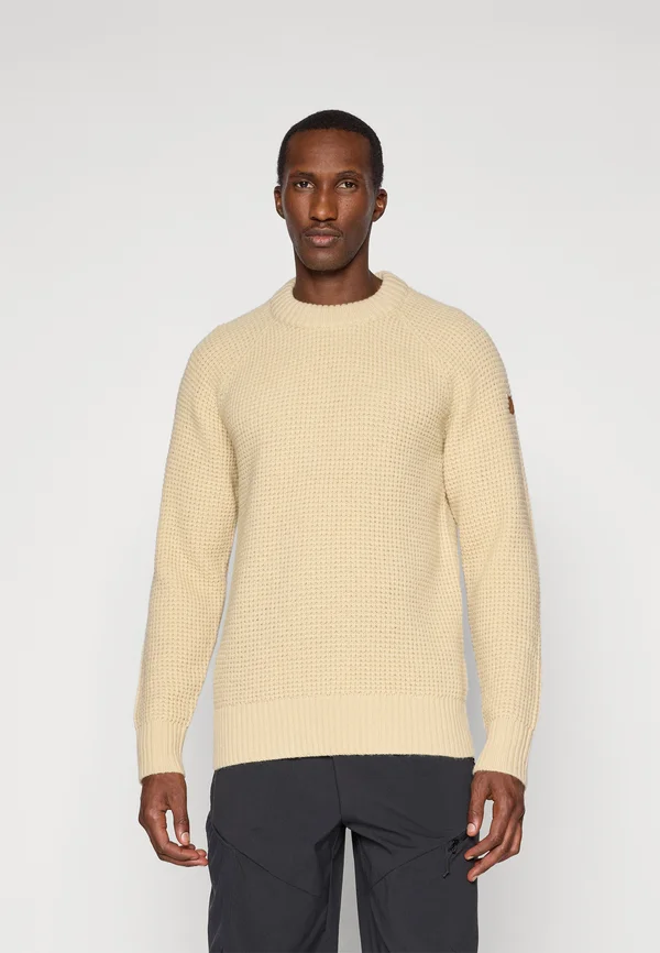 ÖVIK WAFFLE KNIT M - Jumper - light beige
