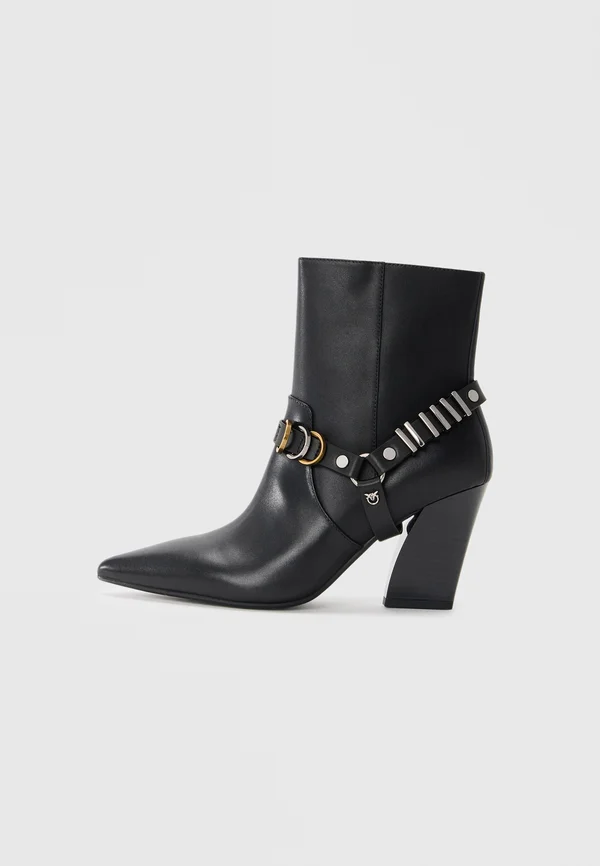 VIOLA 02 - High heeled ankle boots - black