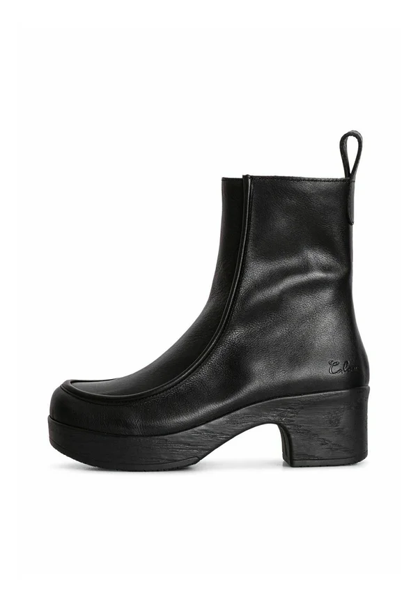 VIOLA  - Platform ankle boots - black