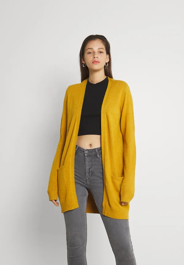 VIRIL OPEN CARDIGAN - Cardigan - chai tea