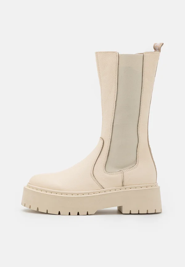 VIVIANNE - Platform boots - bone