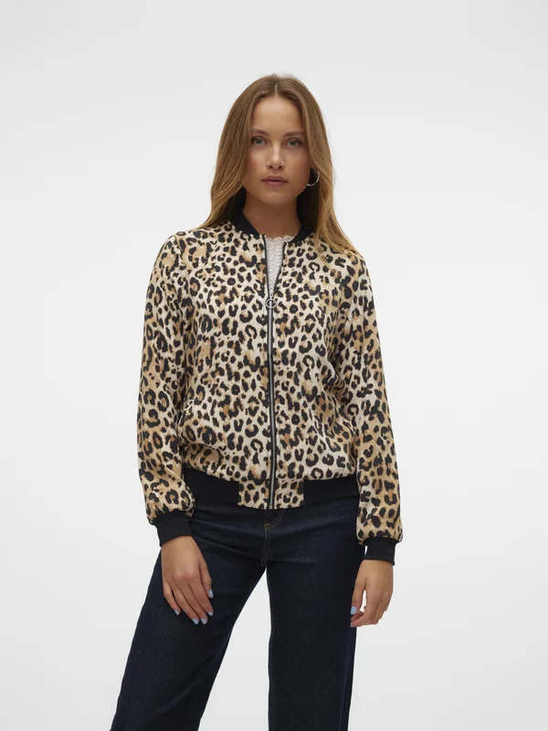 VMCOCO - Bomber Jacket - silver mink