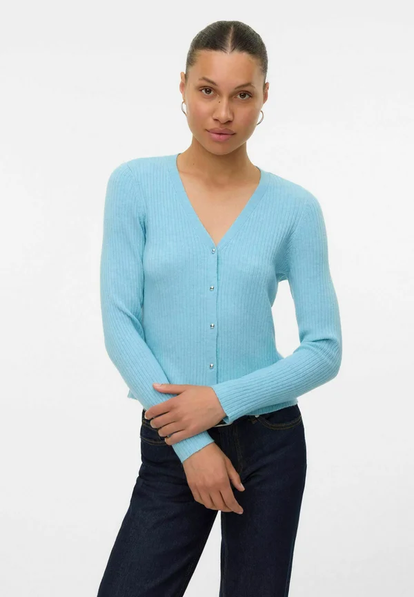 VMFOOLIVE - Cardigan - chambray blue