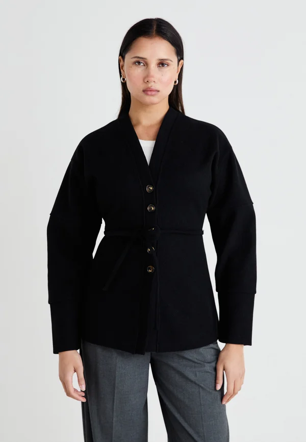 VMKLEO - Cardigan - black