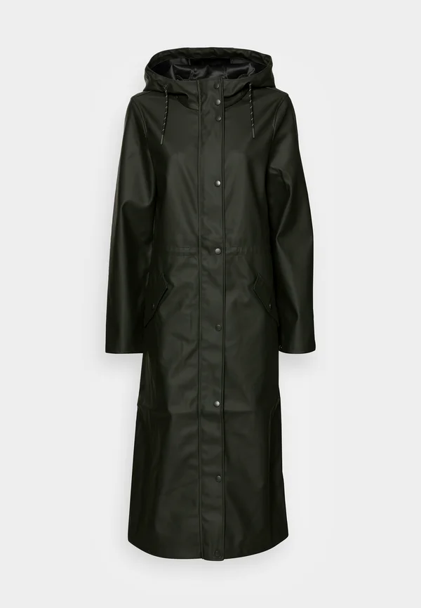 VMMALOU LONG COATED JACKET - Waterproof jacket - peat