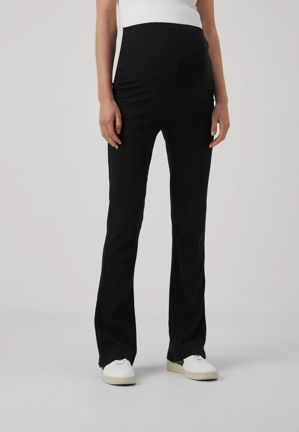 VMMLAVENDER FLARED - Trousers - black