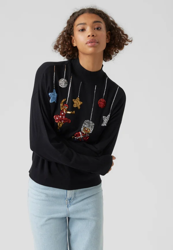 VMQUEENGUARD XMAS - Jumper - black