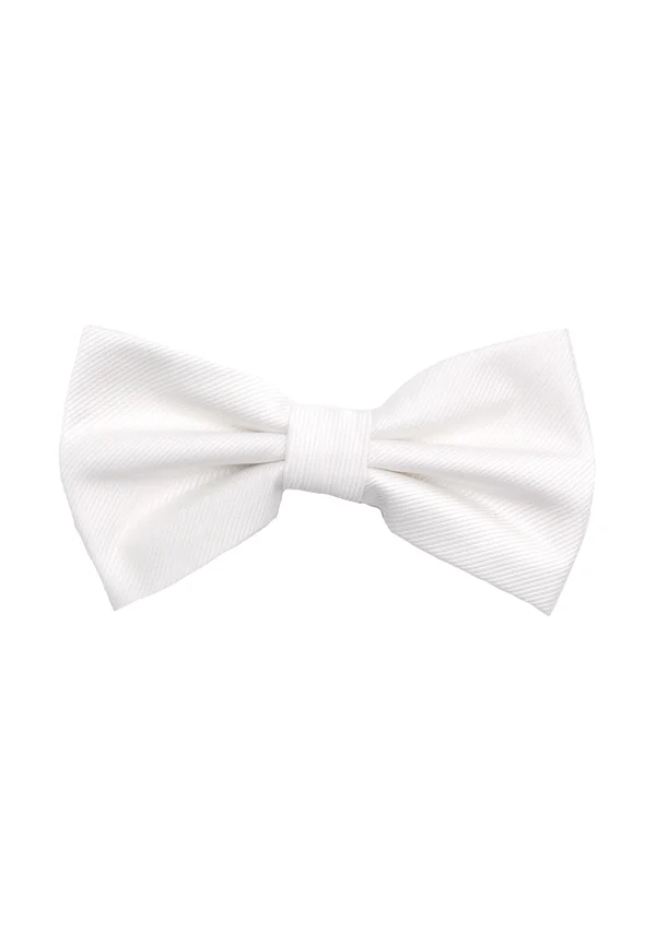 VORGEBUNDENE IN VIELEN UNI - Bow tie - weiß