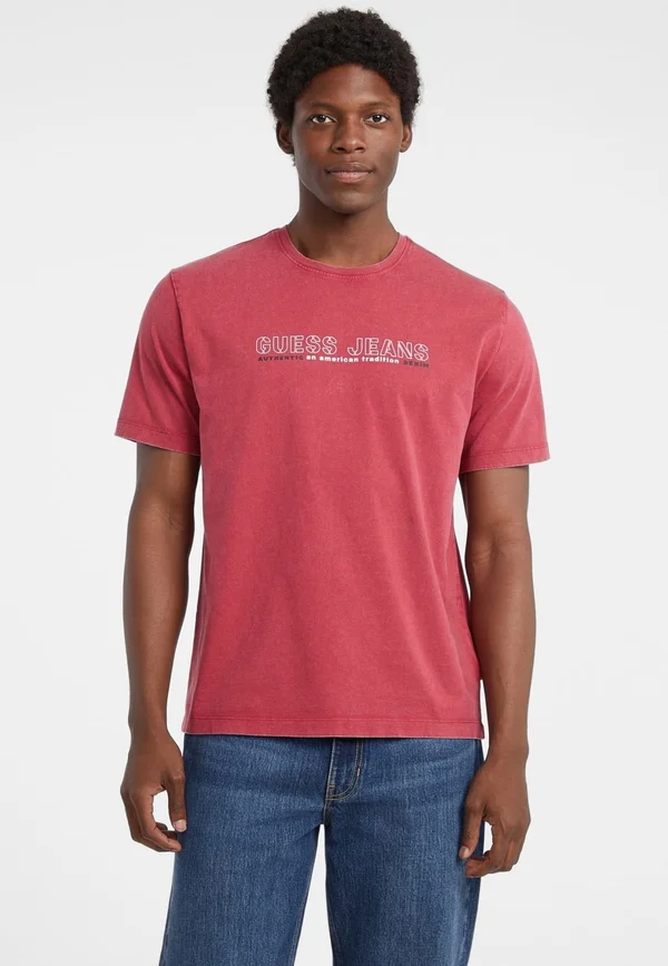 VORN - Print T-shirt - rot