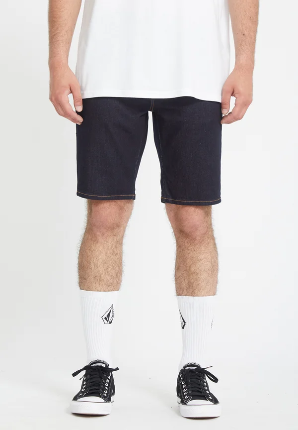 VORTA - Denim shorts - rinse