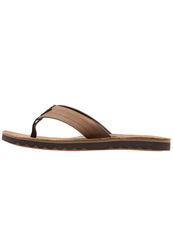 VOYAGE - T-bar sandals - dunkelbraun