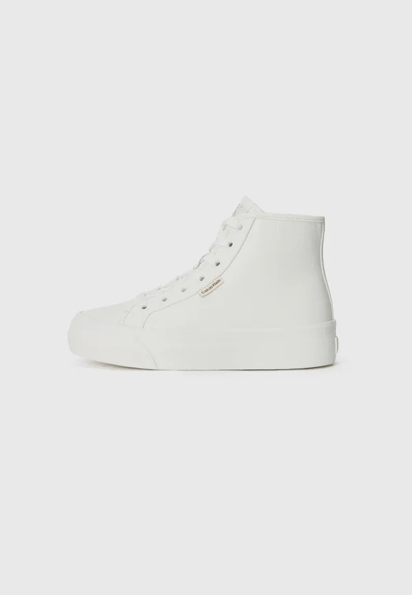 VULC - High-top trainers - triple bright white
