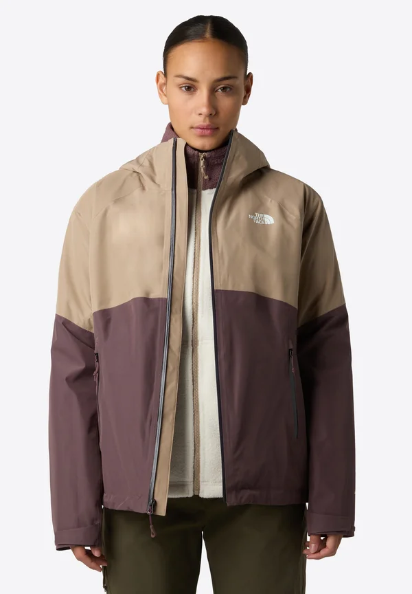 W DIABLO DYNAMIC ZIP-IN JACKET - Outdoor jacket - mushroom grey tawny qua