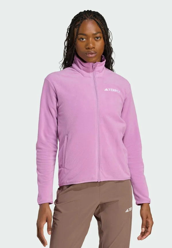 W MT ESS FZ FL - Fleece jacket - preloved purple