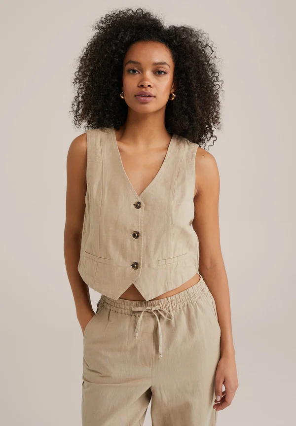 Waistcoat - beige