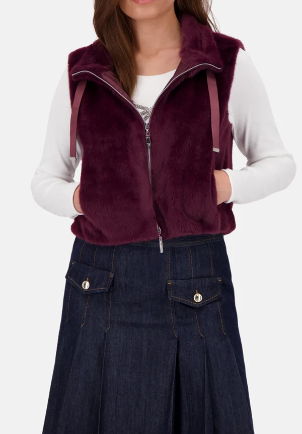 Waistcoat - bordeaux