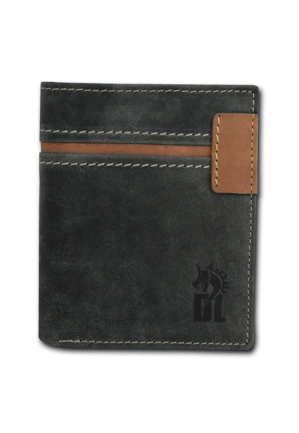Wallet - grau braun