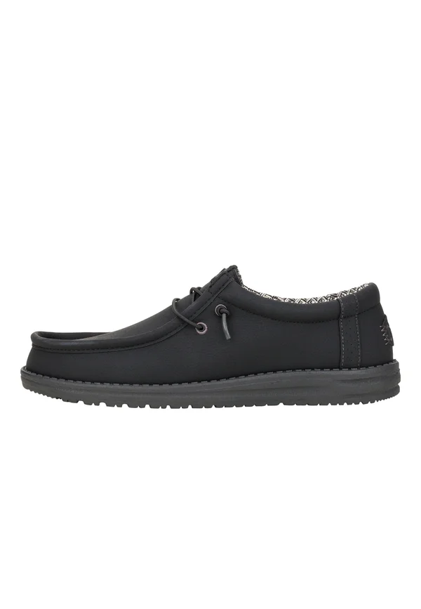 Wally Classic - Slip-On Schuhe - Boat shoes - black charcoal
