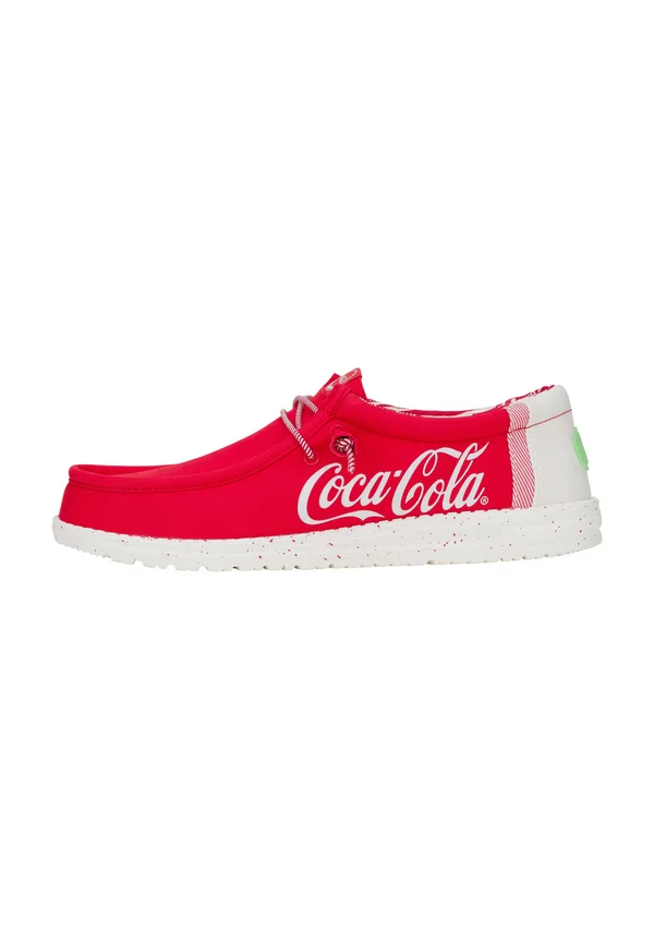 Wally Coke - Slip-On Schuhe - Slip-ons - true red white