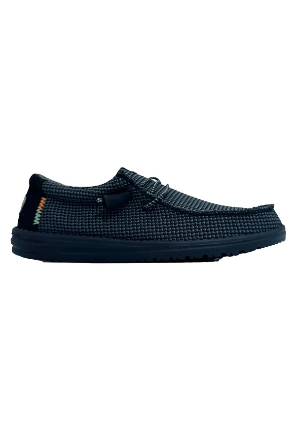 WALLY SPORT MESH  - Boat shoes - black
