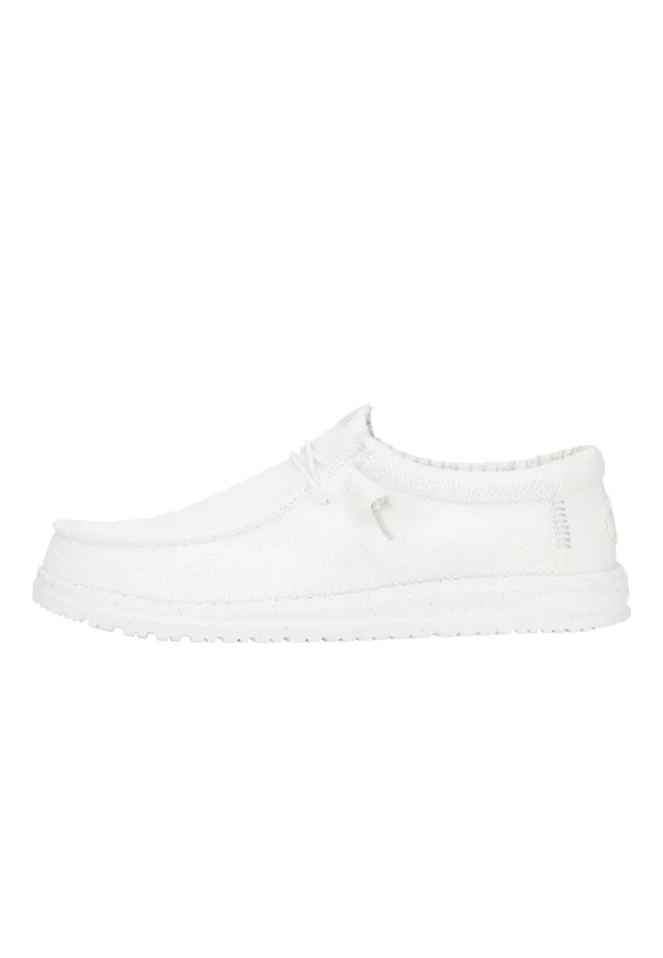 WALLY STRETCH - Casual lace-ups - white