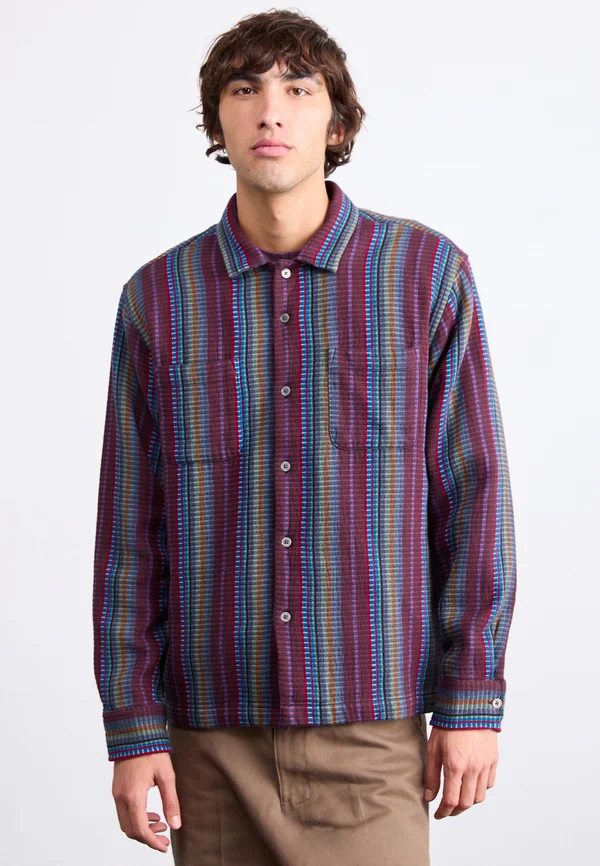 WANDERER - Shirt - sepia multi