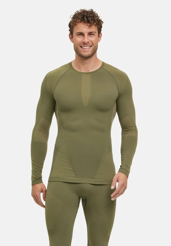 WARM LONGSLEEVED SHIRT MILD TO COLD TEMPERATURES - Undershirt - herb