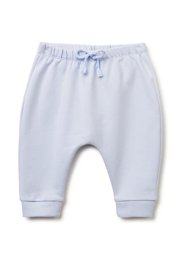 WARM WITH POCKET - Trousers - blue