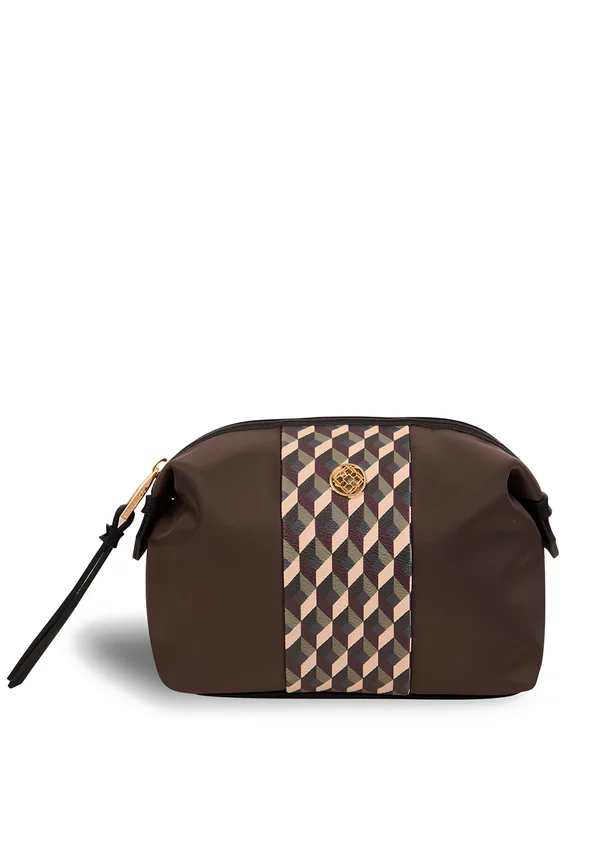 Wash bag - chocolate