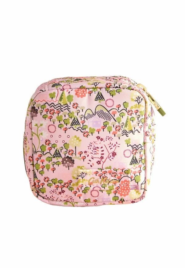 Wash bag - pink tiny town