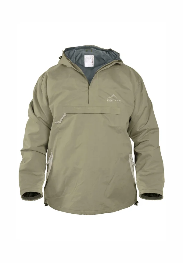 Wasserdichter  Regen Schlupf Winterjacke  Anorak mit Fleecefutter - Winter jacket - beige