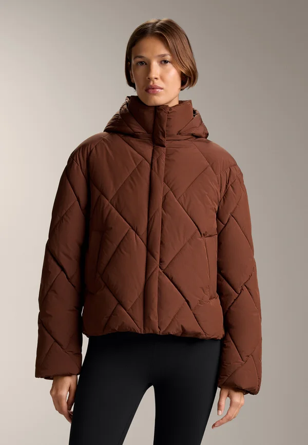 WATER-REPELLENT PRIMALOFT® PADDED - Winter jacket - cognac