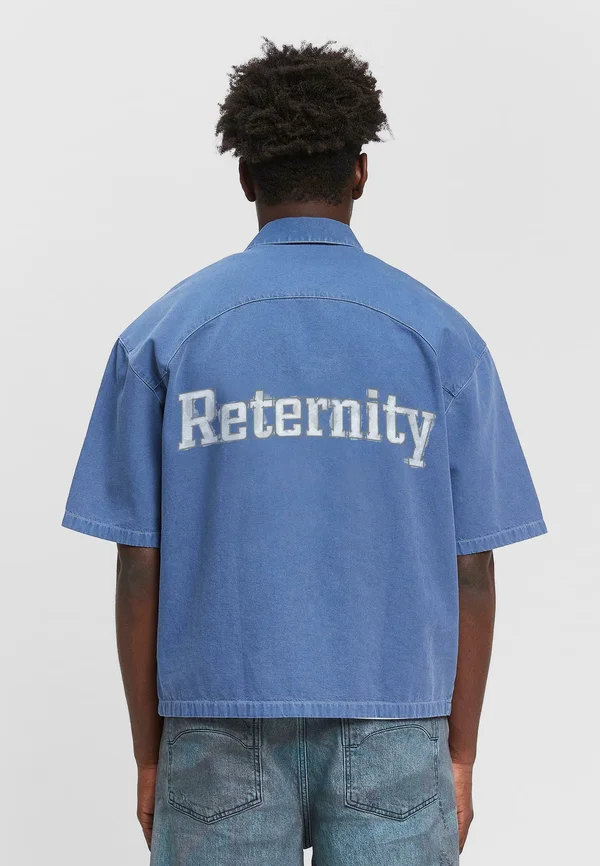 WATERCOLOR - Shirt - blue