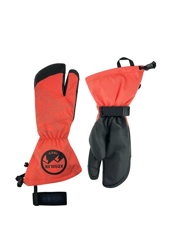WATERPROOF CANMORE PRIMALOFT INSULATION - Mittens - neonorange