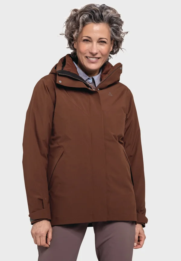 Waterproof jacket - braun