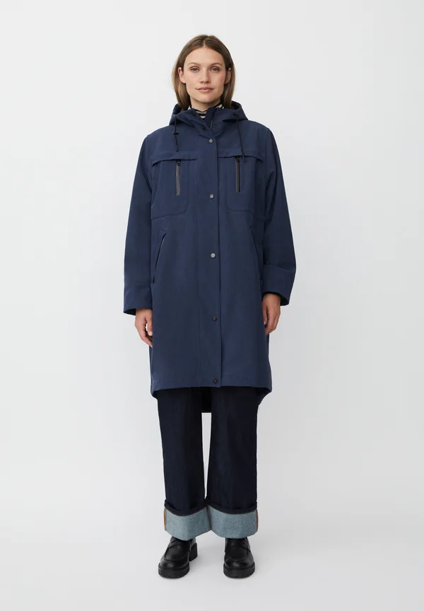 Waterproof jacket - mood indigo