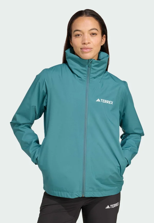 Waterproof jacket - preloved teal