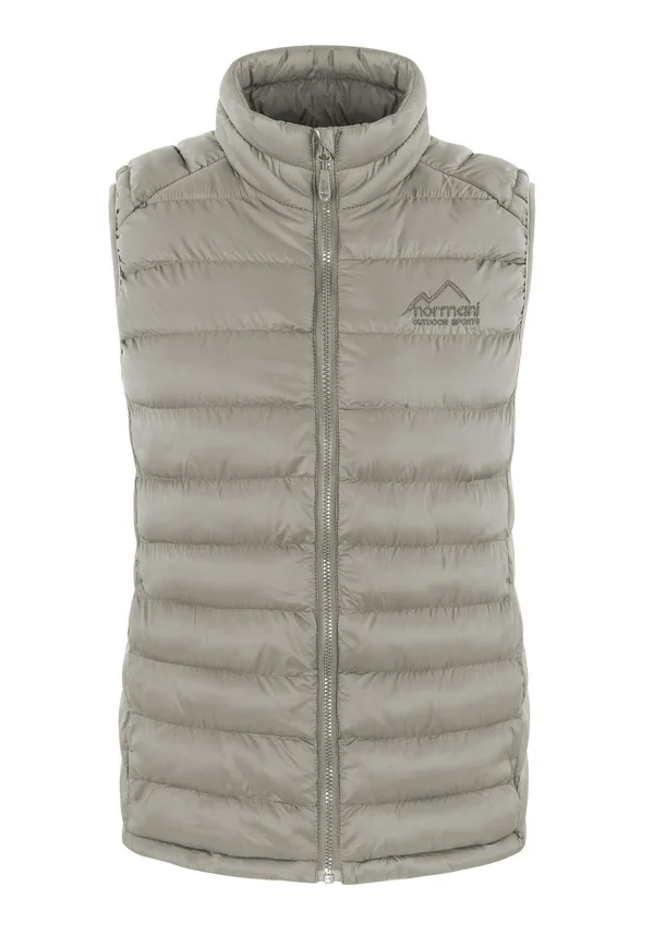 Wattierte Übergangs Steppweste - Waistcoat - creme