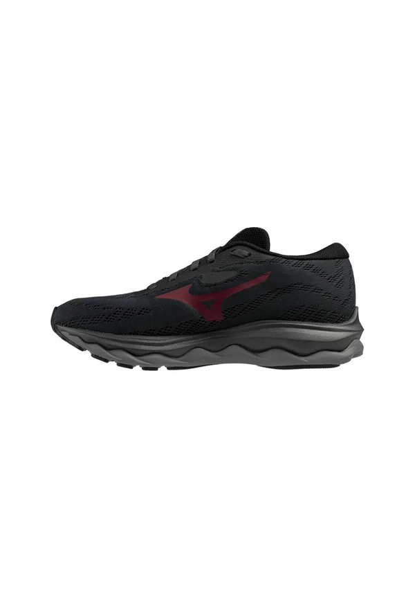 WAVE SERENE GTX - Road running shoes - ebony rumba red black