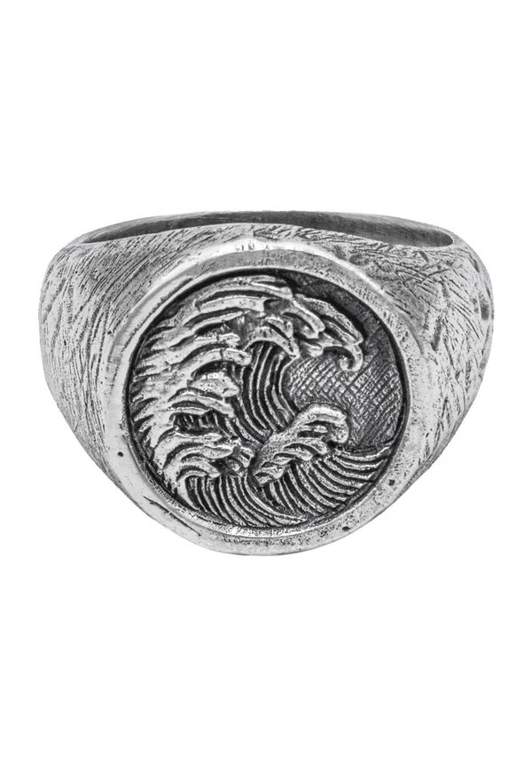 WAVE TIDE - Ring - silberfarben