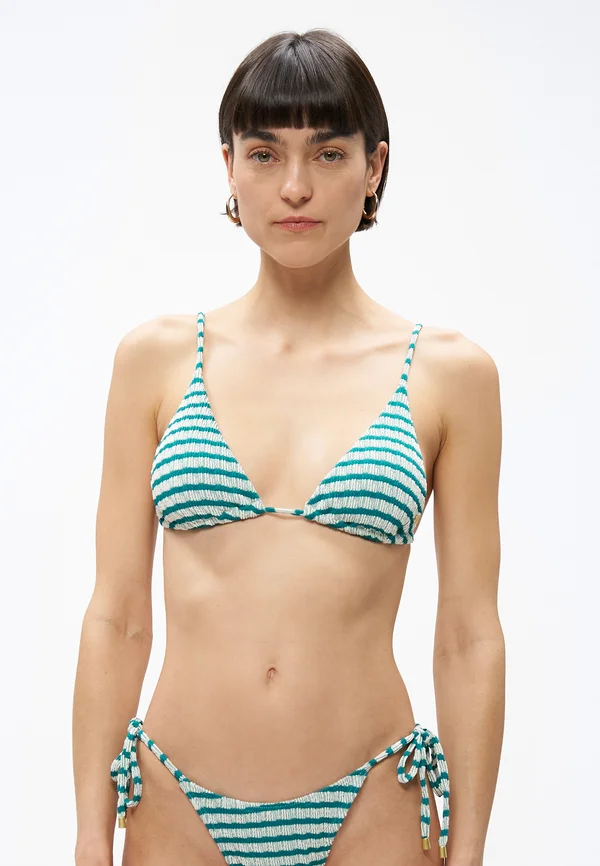 WAVEY DAZE SLIDE TALL - Bikini top - deep sea