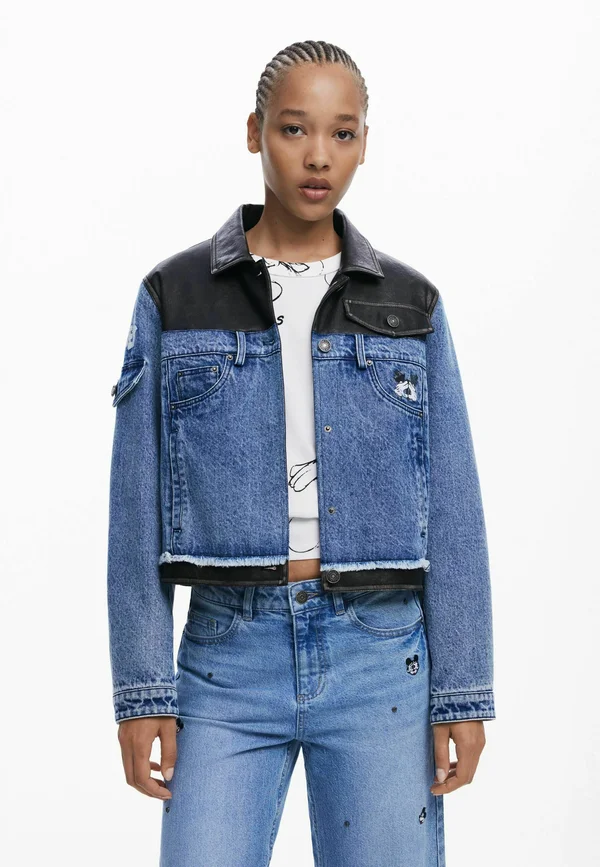 WAXED MICKEY™  - Denim jacket - blue