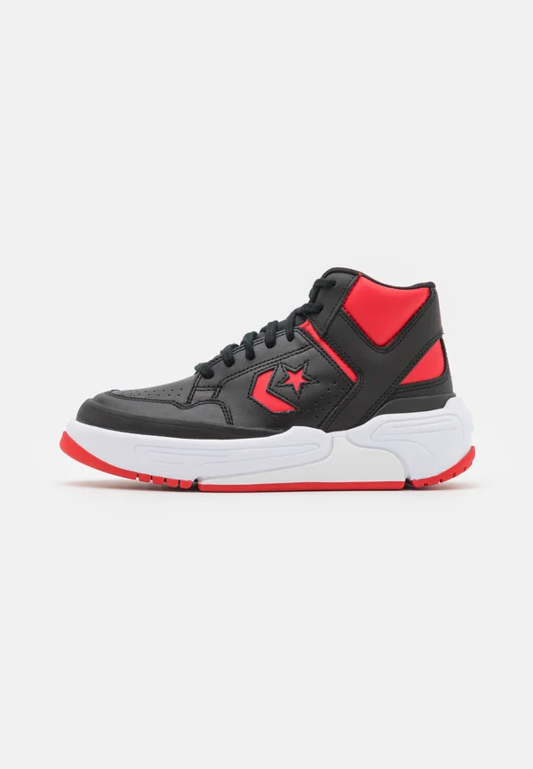 WEAPON COLORBLOCKED UNISEX - High-top trainers - black/casino/white